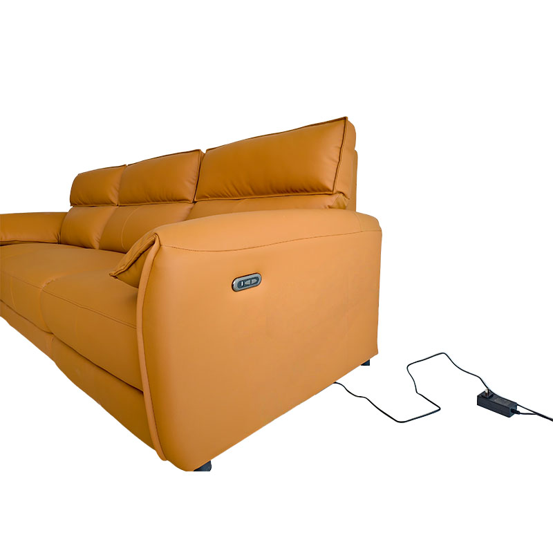 Electric Leather Sofa Bed